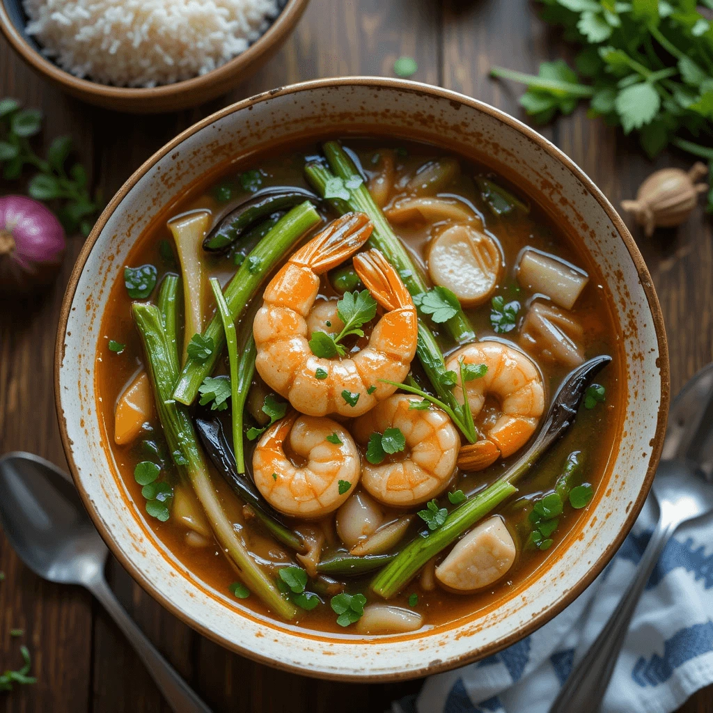 Sinigang Recipe – Filipino Sour Soup with Vegetables